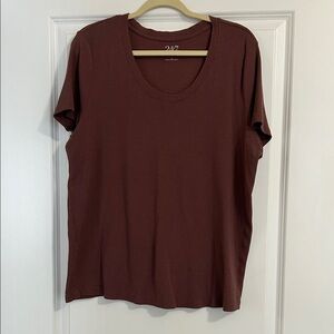 Maurices Mauve Short Sleeve Tee